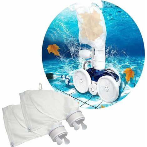 Lan 2er-pack Poolreinigungsbeutel Mit Ersatzfilter Für Polaris 280/480, T-audace