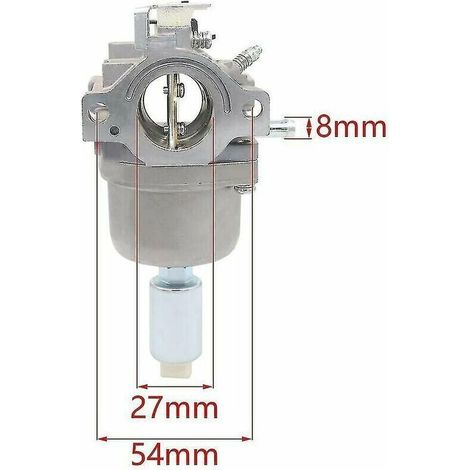 Lan Tonchean Vergaser, Carbhub Vergaser 799727 Vergaser Für Briggs & Stratton 698620 690194 791886 799727 496796 499153 695412 792768 Vergaser Für 14 Ps, 15 Ps, 16 Ps, 17 Ps, 18 Ps - 7 Motoren