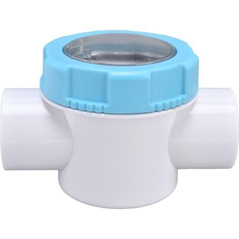 Lan Mehrzweck-g1-1/2-pvc-sicherheitsrückschlagventil Für Schwimmbecken, 50-mm-rückschlagventil Mit Sichtfenster, Zubehör Für Schwimmbadfilter