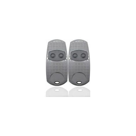 Lan Universal-torfernbedienung, Came Top 432ee 2er-pack Handfernbedienungen 433, Kompatibel Mit Top432na/432/432ev/432a/432m/432s T432/433.92mhz Tor- Und Garagentorfernbedienung (siber)