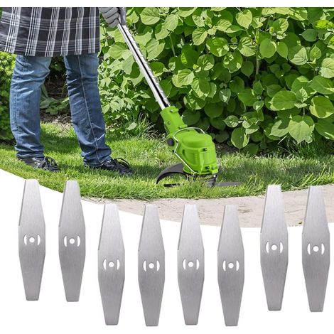 Lan Ersatzmesser Für Rasentrimmer, 24-v-akku-rasentrimmer Mit Akku Und Metallmesser, Zubehör Für Elektrische Freischneider, Für Akku-rasentrimmer Zur Gartenpflege, Metallmesser