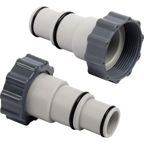 Poolschlauchadapter, 2 Stück, Pooladapter A, Intex-adapter A, Mit Innengewinde, Durchmesser 32/38 Mm