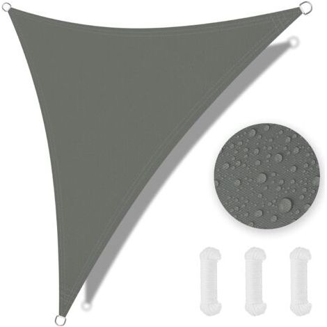 Lan Dreieckiges Sonnensegel 2 X 2 X 2 M, Wasserdichte Uv-schutzmarkise, Wasserdichtes Schattierungstuch
