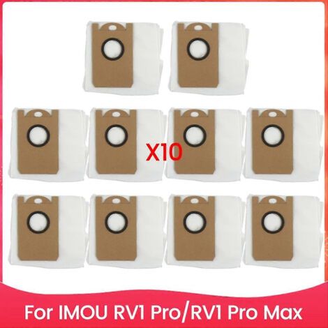 Lan-staubbeutel Für Imou Rv1 Pro/rv1 Pro Max Staubsauger – Ersatzteile – Staubbeutel Mit Großem Fassungsvermögen Für Die Haushaltsreinigung