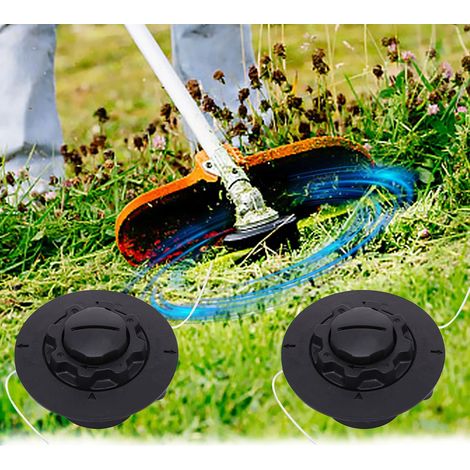 Lan Ersatzkopf Für Rasentrimmer, 2 Stück Rasentrimmer-zubehör Für Stihl C5-2 Automatik-rasentrimmer, Ersatzkopf Für Stihl Fs38, Fs40, Fs45, Fs50, Fse60, 710, Spulenschneidkopf-ersatzteile