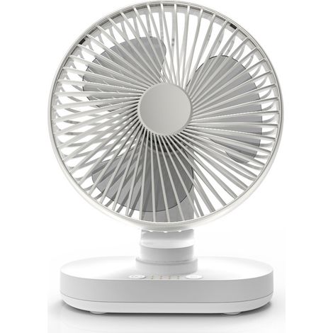 Geräuscharmer, Oszillierender Automatikventilator Mit Lan-technologie, 4000-mah-akku, Hohem Luftdurchsatz Und 4 Geschwindigkeitsstufen – Ideal Für Büro, Zuhause Und Outdoor-aktivitäten.