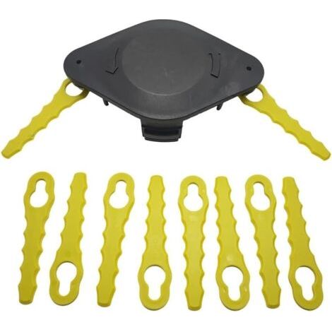 Lan Doppelt Gezahnter Messerkopf, Kompatibel Mit Ryobi Akku-rasentrimmern, 20 Klingen