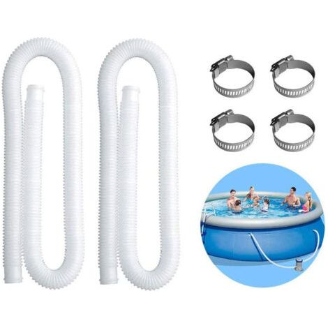 Lan Intex Ersatzschlauch Für Aufblasbare Whirlpools Mit 300/330/530/1000 Gallonen Pumpenvolumen (2er-pack)