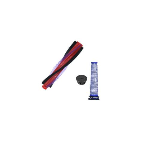Lan 225mm Rotationsbürste Für Dyson V6 Sv03 Filter 963830-02, Besenaufsatz 965665-03, Tierhaarzubehör Dc58, Dc59 Und Dc62, Ersatzteile (22,5 Cm)