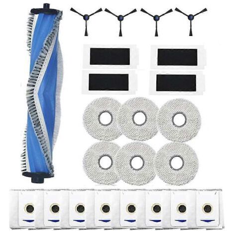 Lan Set Mit 23 Zubehörteilen Für Ecovacs Deebot T30 Pro Omni / T30 Max / T30 / Ddx14 Staubsauger: Hauptbürste, Filter, Tuch Und Staubbeutel.