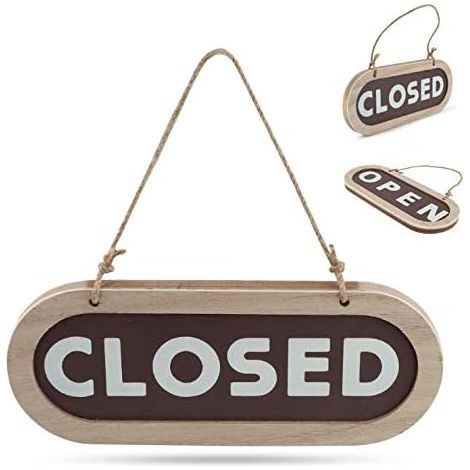 „geöffnet/geschlossen“-schild, Doppelseitiges Hängeschild Für Zuhause, Café, Restaurant Oder Geschäft