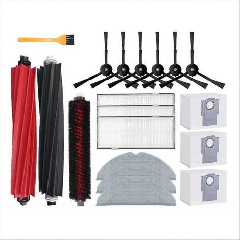 Lan Ersatzteile Für Saugroboter S8, S8 Pro Ultra, S8+ Und G20: Hepa-filter, Staubbeutel Und Reinigungsbürste.