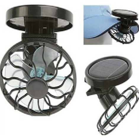 Lan Bdd Sommer Mit Clip Mini Tragbarer Solarventilator Solarclip-kappe Ventilator Mit Clip Kleiner Solarventilator