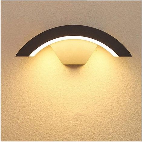 Lan 24 Led Wasserdichte Außenwandleuchte Für Gehwege, Eingangstüren, Gärten, Veranden, Moderne Wandbeleuchtung Für Flure
