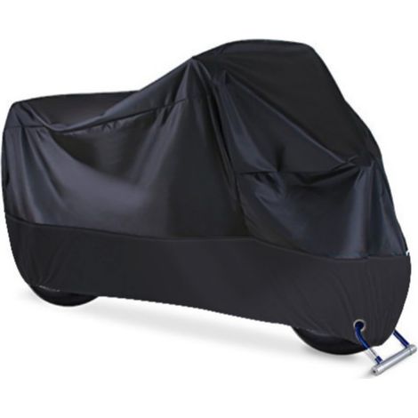 Lan Schwarze Xl (23095125) Motorrad-/autoabdeckung Aus 210d/190t Oxford-gewebe