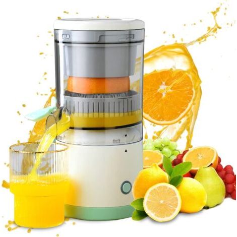 Lan Multifunktionale Elektrische Zitruspresse, Hochleistungs-entsafter Für Zitronen, Orangen Und Grapefruits, Tragbare, Kabellose Und Per Usb Aufladbare Fruchtpresse Für Küche Und Reisen