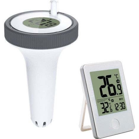 Digitales Lan-poolthermometer, Digitales Poolthermometer Mit Lcd-bildschirm, Gut Ablesbar, Whirlpool-wassertemperaturthermometer