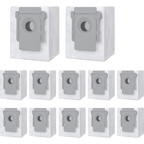 Lan Staubsauger-zubehörset Mit 12 Ersatz-staubsaugerbeuteln Für Irobot Roomba I7, I7+, I7 Plus, E5, E6, E7, S9 Und S9+ Staubsauger, Zubehörset Für Irobot Roomba I7
