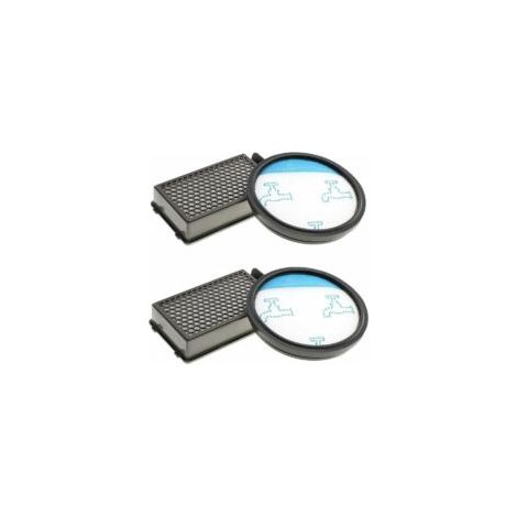 Lan-filterpackung Mit 2 Filtern Für Rowenta Compact Power Cyclonic Staubsauger, Z. B. Ro3731ea, Ro3724ea, Ro3753ea, Ro3786ea, Ro3798ea, Ro3718ea, Rp3721ea, Filter, Z. B. Zr005901, Von Debuns