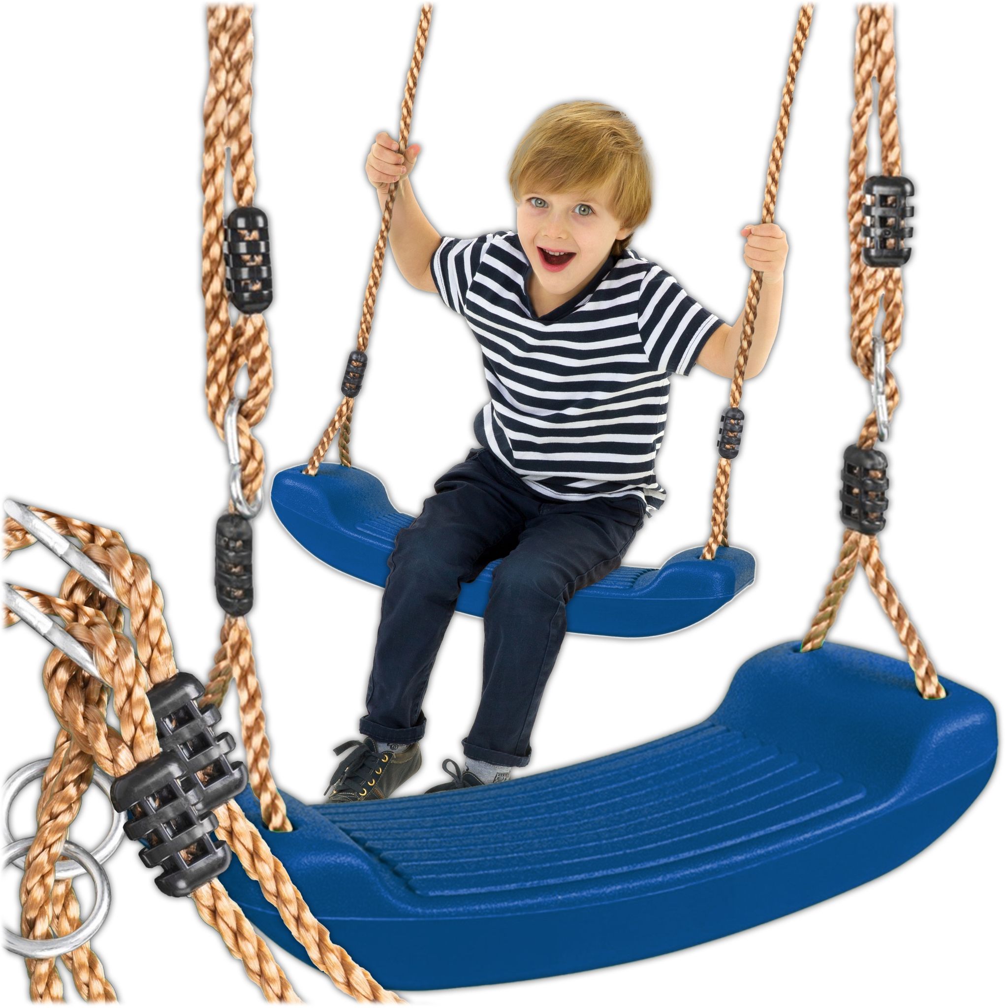 Gartenschaukel Für Kinder, Sitzbrett, Hängebank, Marineblau