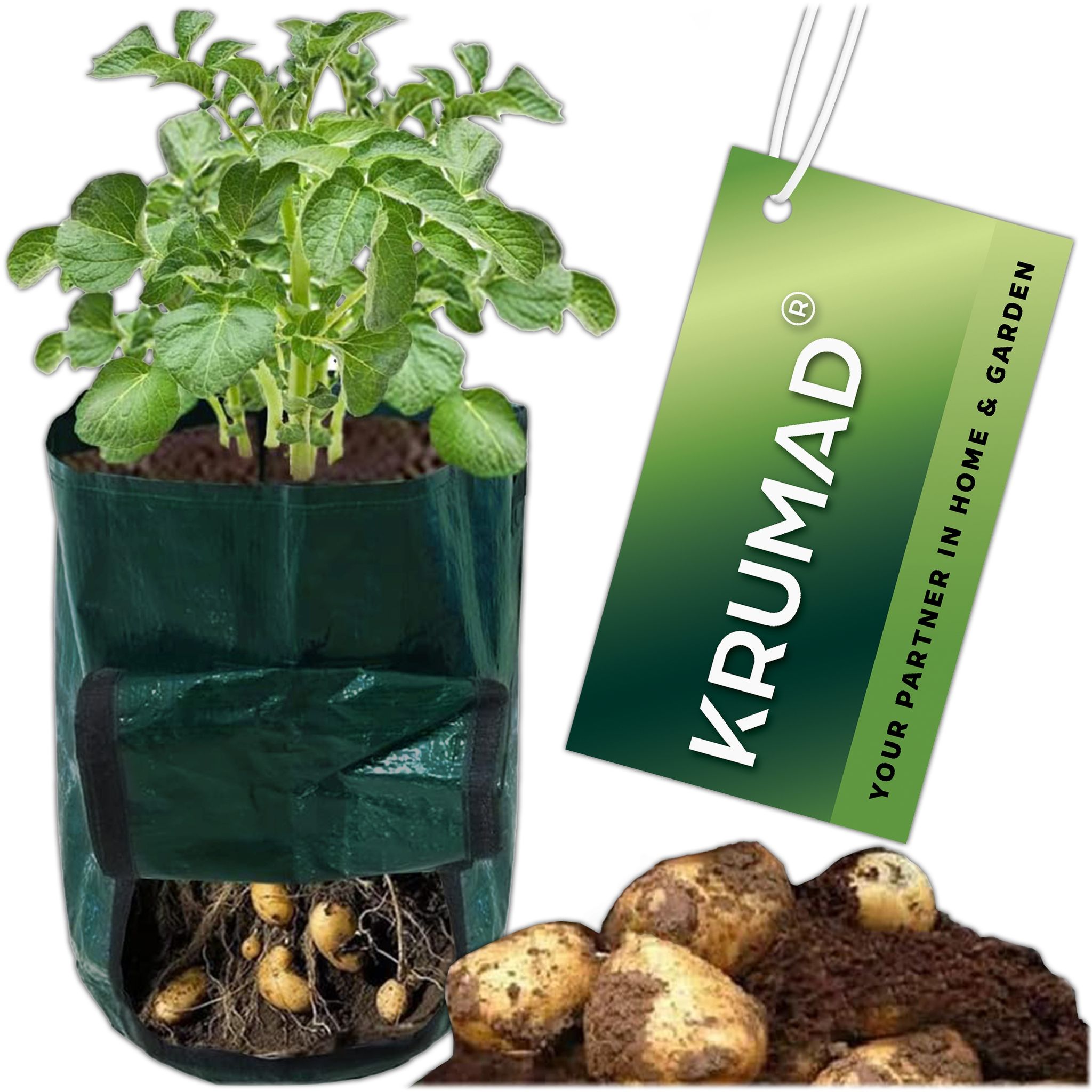 Pflanzsack Für Kartoffeln Und Tomaten, Agro-topfsack, 35 X 34 Cm