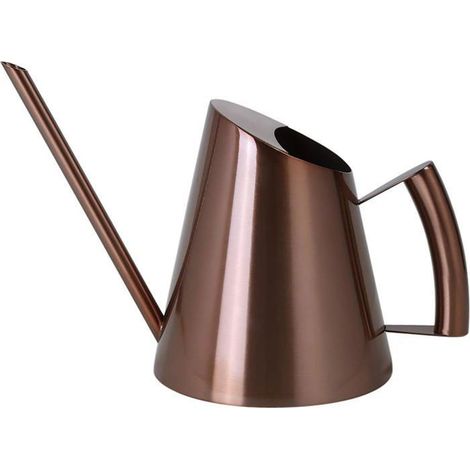 1 Gießkanne Aus Edelstahl, Langer, Schmaler Ausguss, Kupfer, 400 Ml, Für Zimmer- Und Gartenpflanzen