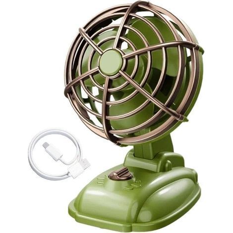 Mini-tischventilator, Tragbarer, Usb-aufladbarer Ventilator, Leiser Tischventilator, Kleiner Ventilator Für Studentenwohnheime