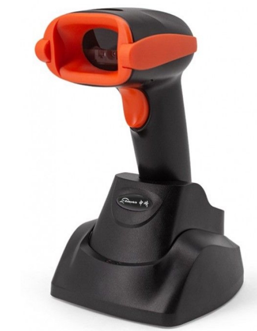 Leitor Código De Barras Zonerich Industrial 2d Zq-s2d39 Ip54 - Cradle Wireless (80 Metros)