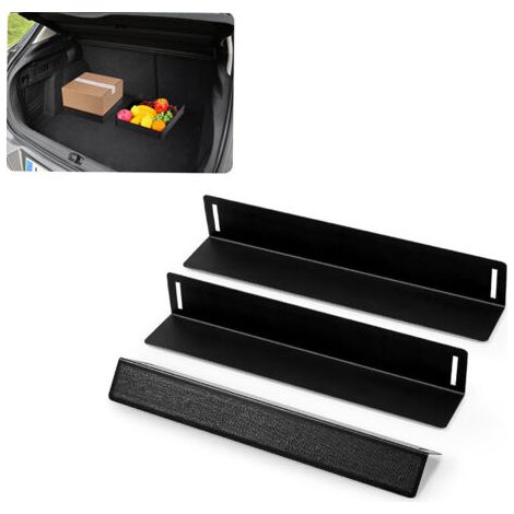 Kofferraum-organizer, Kofferraum-trennwand, Kofferraum-organizer Mit Klettverschluss Für Pkw, Suvs, Kombis, 30 Cm Lang, Rutschfeste Gepäckaufteilung, 3-teilig