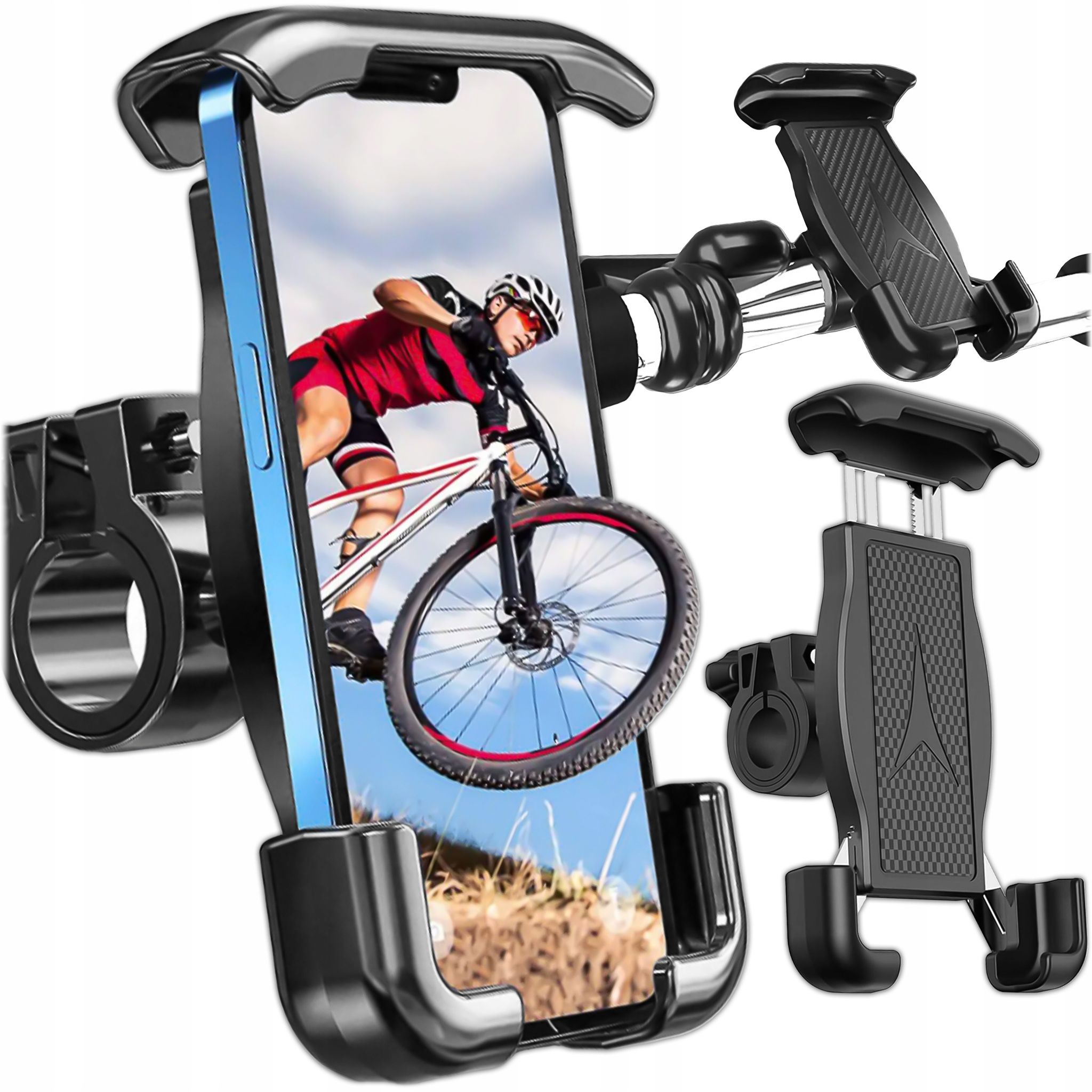 Fahrradhalterung Für Handy, Smartphone, Fahrradlenker, Roller, Stab