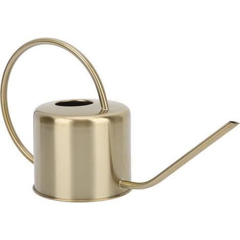 1 Gießkanne Aus Messing, Langer Ausguss, 1300 Ml, Retro-gießkanne Für Sukkulenten, Garten Und Inneneinrichtung