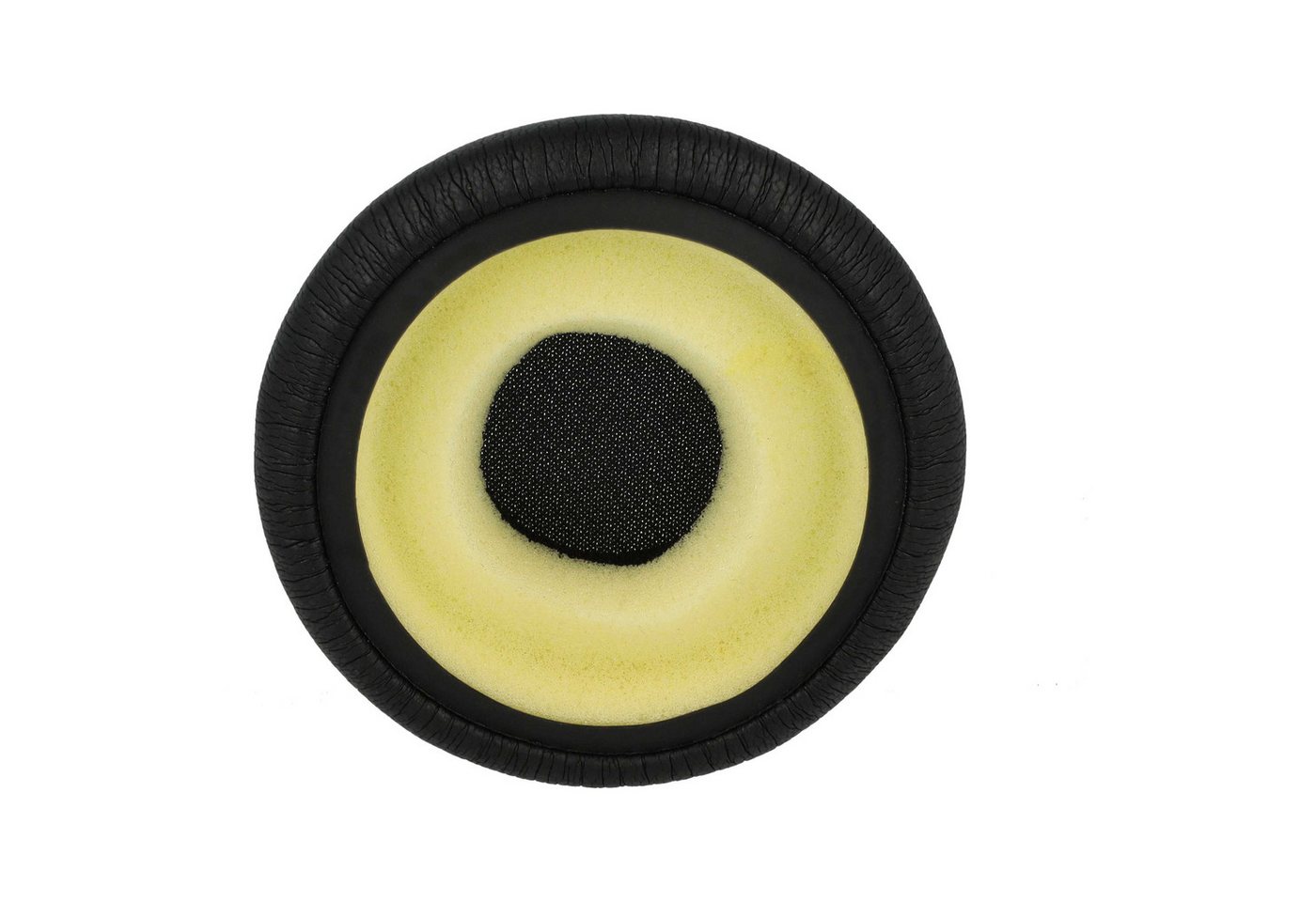 Vhbw 2x Ohrpolster Kompatibel Mit Jabra Evolve 30ii, 30, 20, 20se, 40, 65 Kopfhörer Headset, Schaumstoff / Kunststoff Gelb Schwarz Bild 4