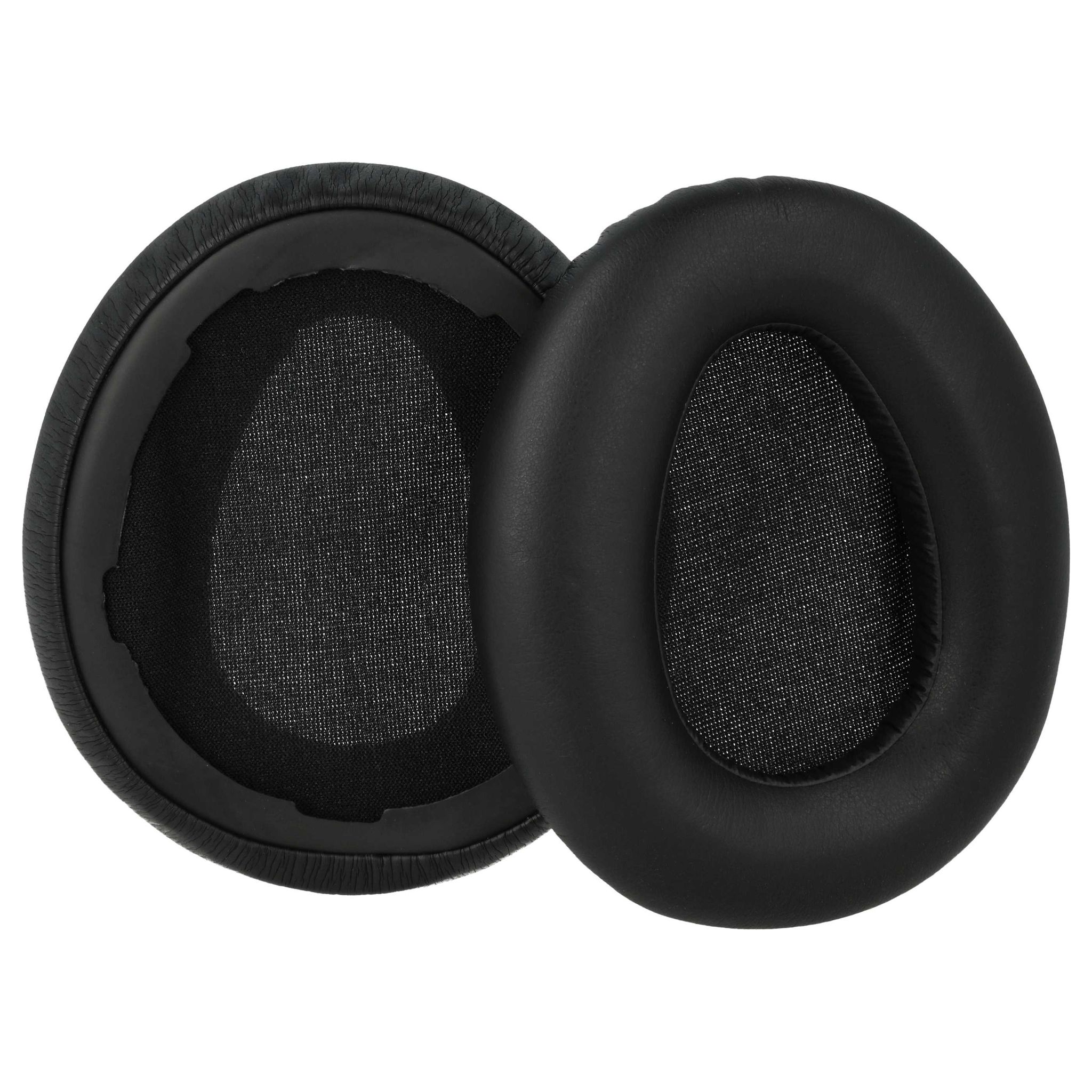 Vhbw 2x Ohrpolster Kompatibel Mit Steelseries Arctis Prime Pro Kopfhörer Headset, Schaumstoff / Kunststoff Schwarz