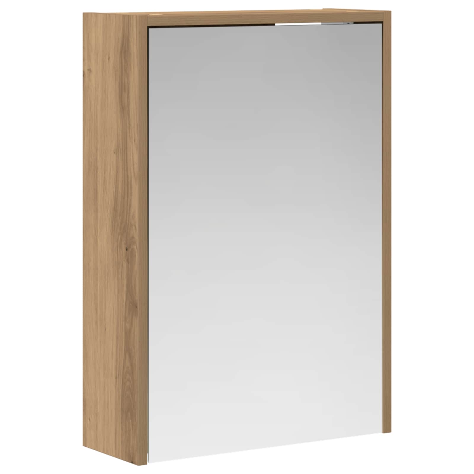 Badezimmerspiegelschrank Kunsthandwerk Eiche 43 X 16 X 62,5 Cm Vidaxl