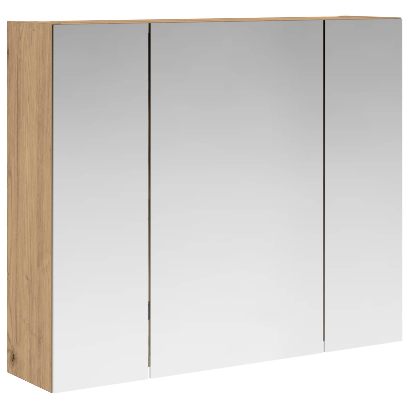 Badezimmerspiegelschrank Kunsthandwerk Eiche 60 X 14,5 X 50 Cm Vidaxl