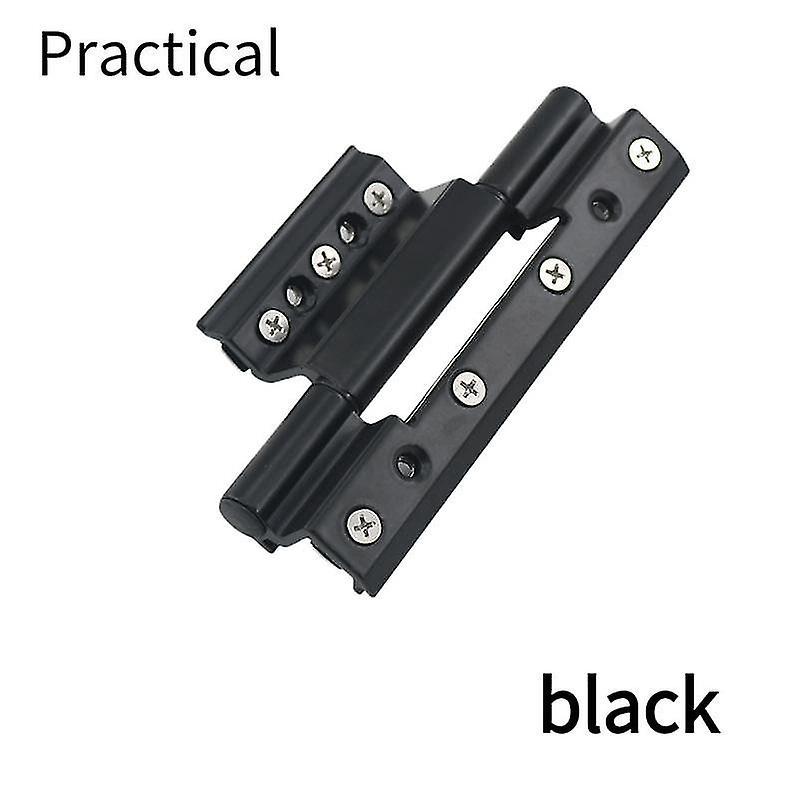 Scharniere Aus Aluminiumlegierung Für Türen Und Fenster, Thermisch Getrennte Scharniere Für Drehkippfenster, Beschläge Für Glastüren, Schwarz, 150 Mm