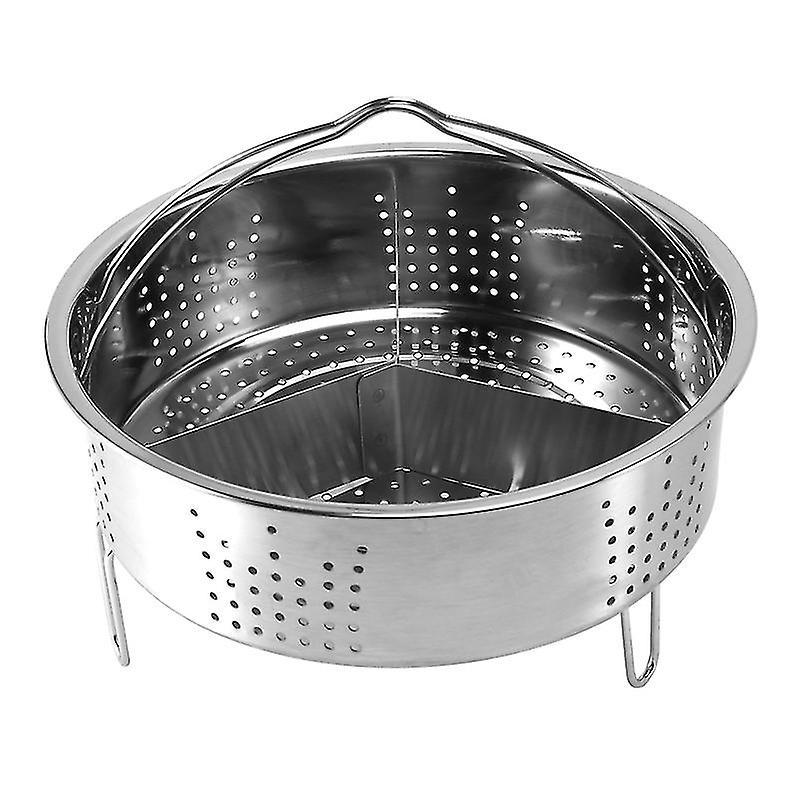 Set Mit 3 Zubehörteilen Für Den Schnellkochtopf: Edelstahlkorb Mit Eierhalter Und Trenneinsatz.