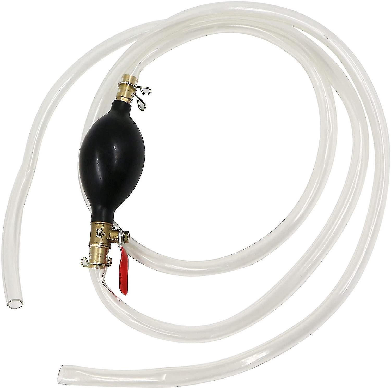 Tragbare Manuelle Kraftstoffförderpumpe - Tragbare Manuelle Kraftstoffförderpumpe Für Autos, Wasser-/benzinpumpe, Saugschlauch Mit Kraftstoffförderpumpe (2 M) -