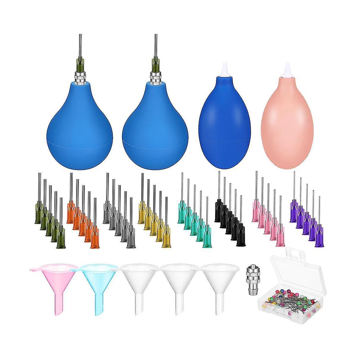 Präzisions-keramikapplikator, Tonwerkzeugset, 4-teilige Flexible Glasurflasche Mit Gleitschiene