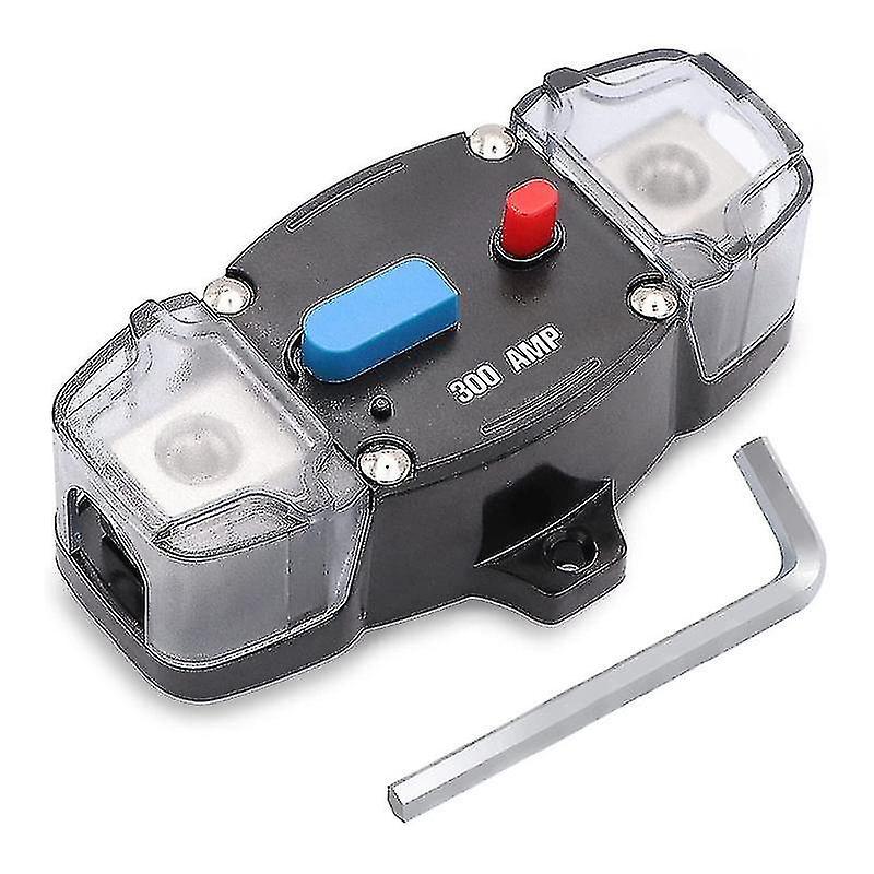 12–48 V Dc 300 A Leitungsschutzschalter Mit Manueller Rückstellung, Inline-sicherung Für 0–8 Awg Trolling-autoradios