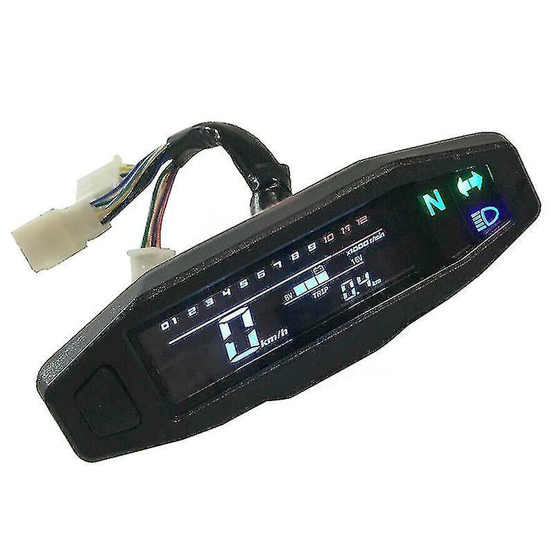 Digitaler Lcd-mehrfachinstrumenten-tachometer Für Motorräder, Kilometerzähler, Drehzahlmesser Usw.