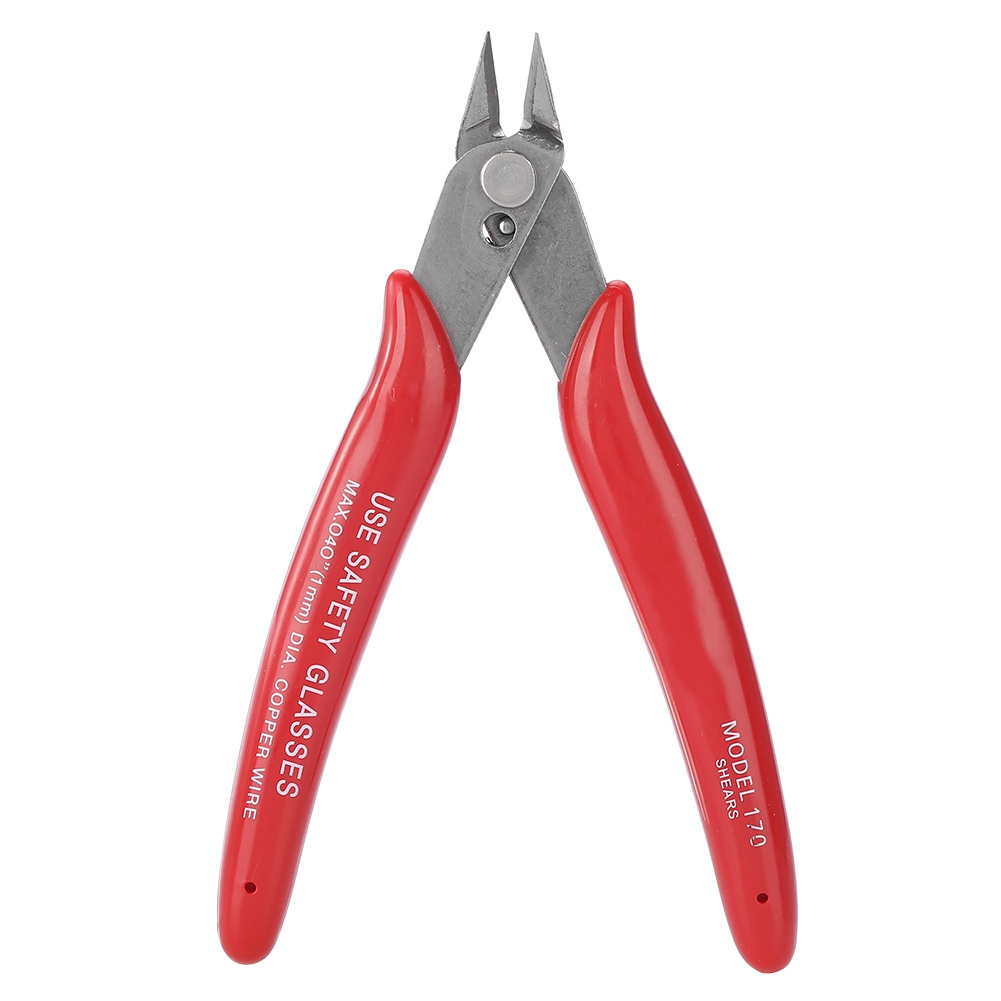 Seitenschneider Für Stahlseile Und -drähte (rot)