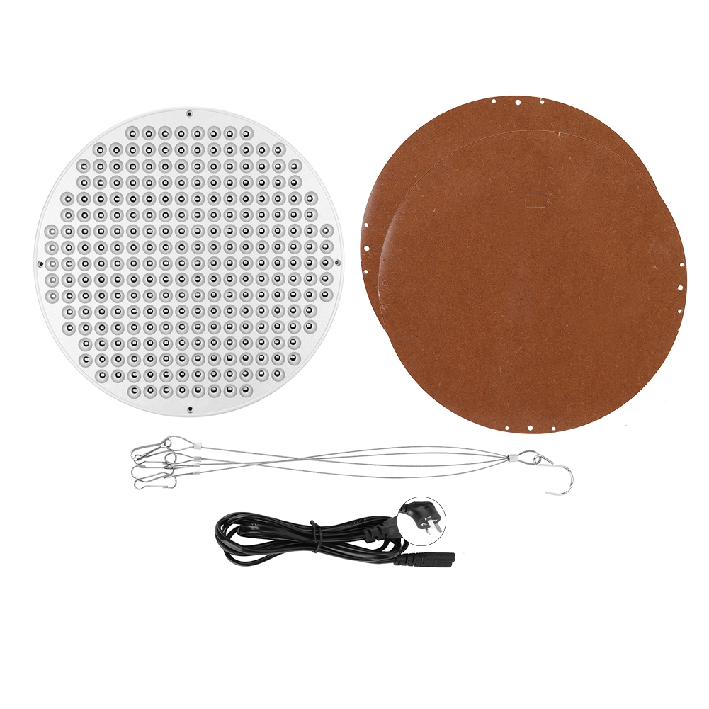 Runde 50-w-led-pflanzenlampe Mit Vollspektrum Für Zimmerpflanzen, Gemüse Und Blumen, 100–240-v-panel Mit Australischem Stecker