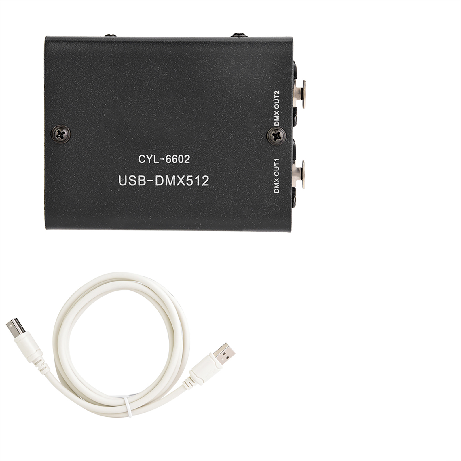 Usb-dmx-zu-dmx512-schnittstelle Für Bühnen- Und Led-beleuchtung, 512-kanal-lichtsteuerungsdecoder
