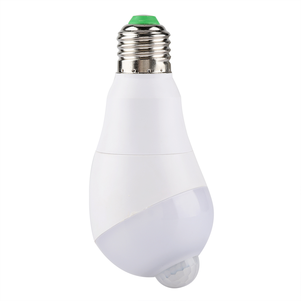 Led-bewegungsmelderlampe Mit 350° Verstellbarem Kopf Für Flur E27 (kaltweiß, 7w)