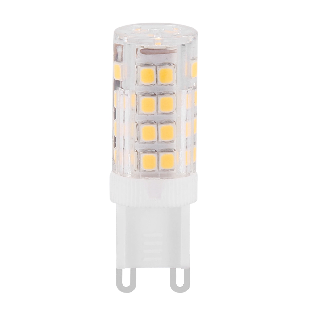 Dimmbare G9-led-lampe, 220 V, 5 W, 51 Leds, Warmweiß, Energiesparende Keramik
