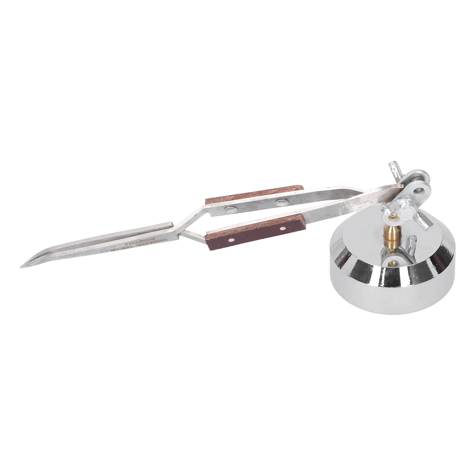 Dritte Hand Metallbasis Mit Rückholzange Zum Löten Und Für Die Schmuckherstellung, Gebogene Spitze