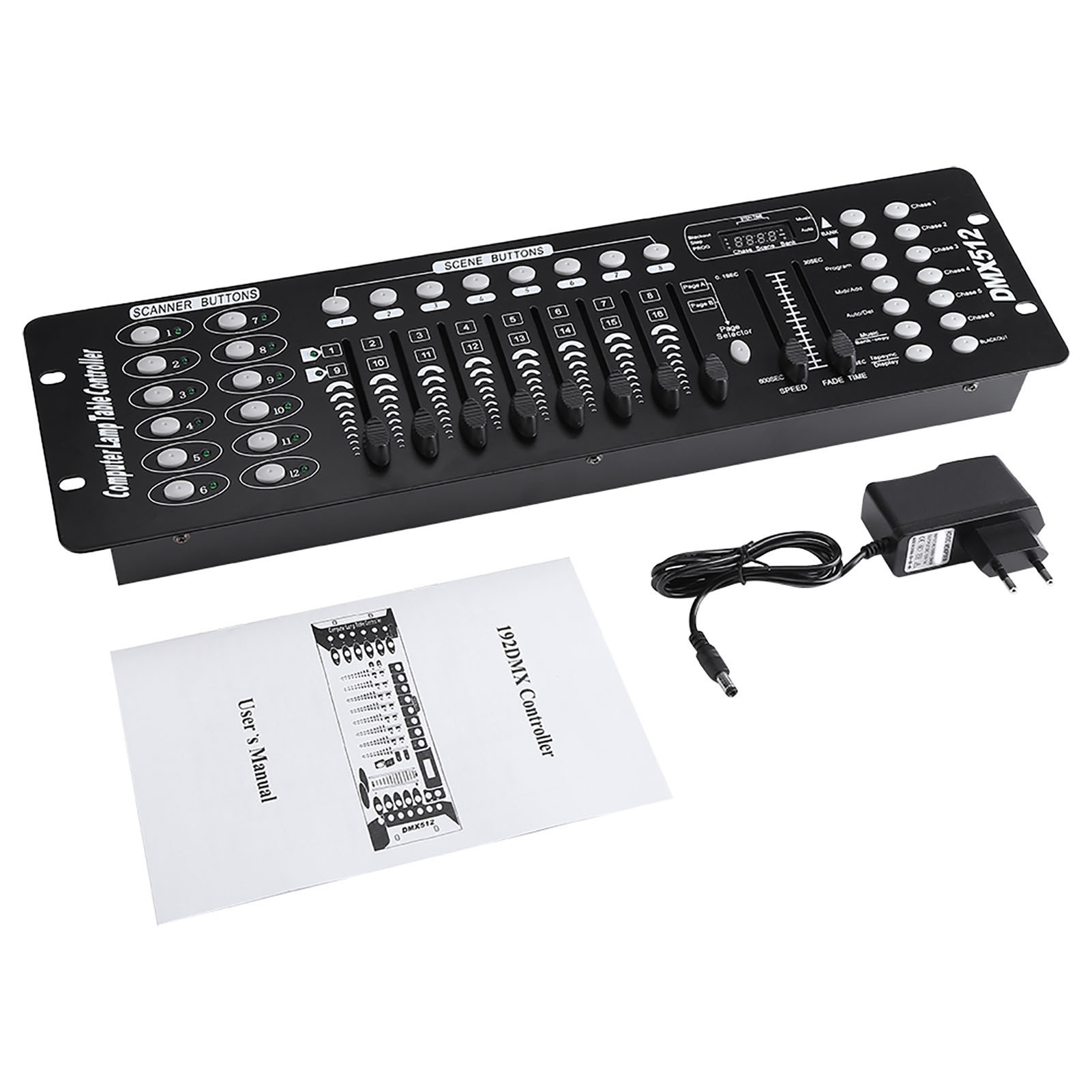 192-kanal-dmx-controller Für Bühnenbeleuchtung – Partys, Discos, Ktvs, Clubs – 220–240 V Eu-stecker