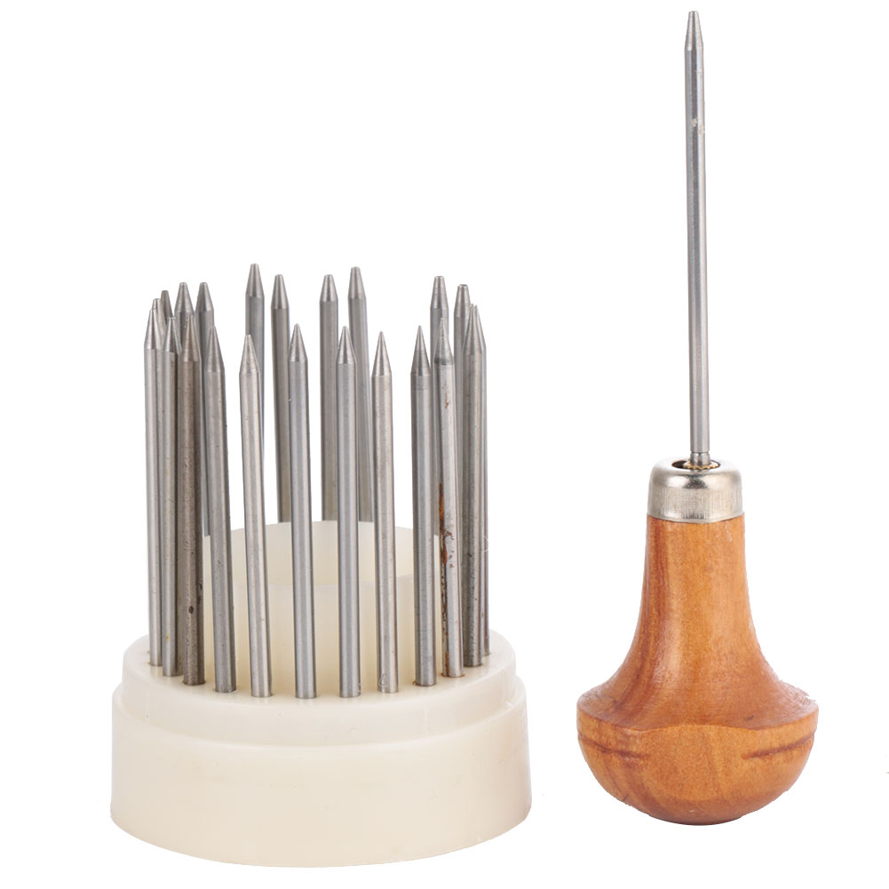 Set Mit 23 Metall-schmuckfassungswerkzeugen Inklusive Gravierer Und Steinzubehör