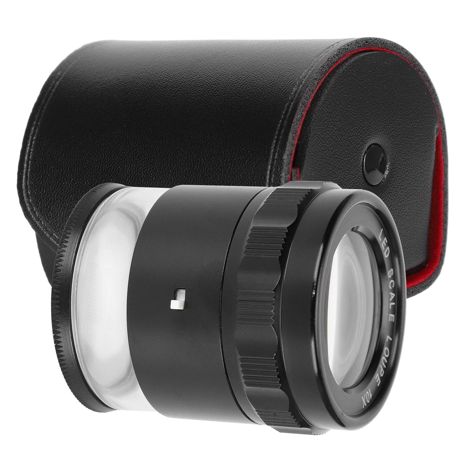 8-led-lupe Mit 10-facher Vergrößerung, Verstellbare Hd-lupe